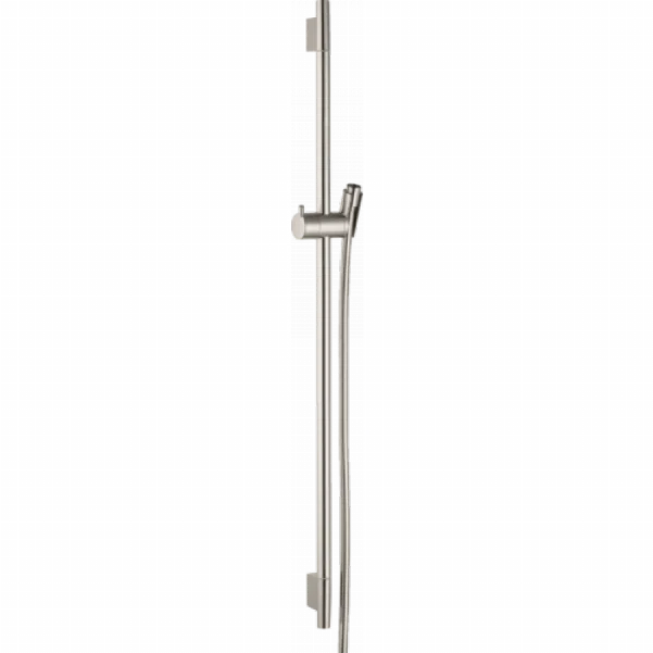 Штанга для душа Hansgrohe Unica S Puro 90 зі шлангом, колір: нікель