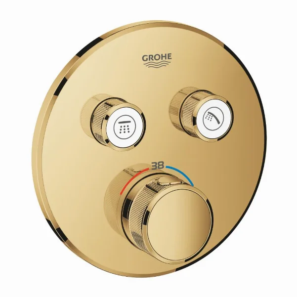 Термостат Grohe Grohtherm SmartControl 29119GL0 для ванни з душем холодний світанок глянець