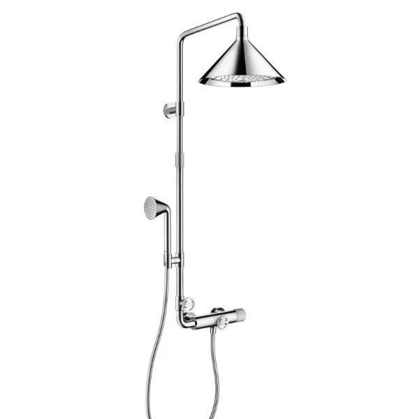 Душова система Axor Showerpipe Front 240 2jet з термостатом