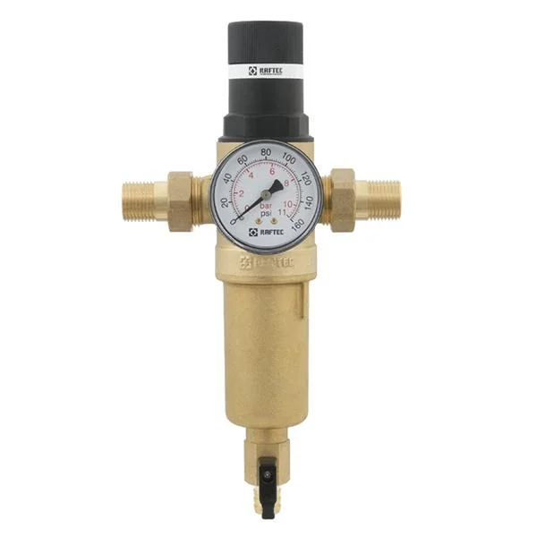 Фільтр самопромивний з редуктором Raftec Ø 1/2" (для гарячої води)