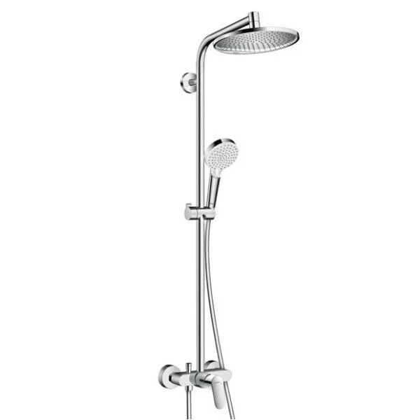 Душевая система Hansgrohe Crometta S 240 1jet + смеситель