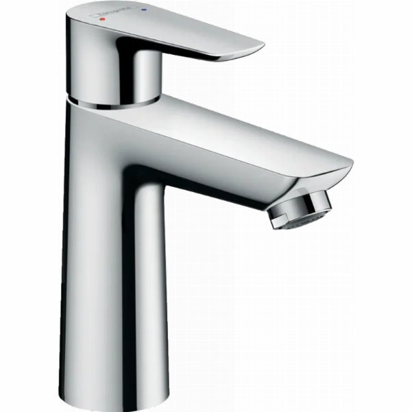 Змішувач для раковини Hansgrohe Talis E зі зливним клапаном push-open, хром 71711000