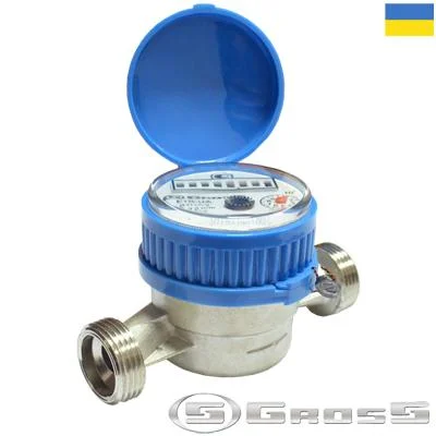 Лічильник води-водомір GROSS ETK-UA 3/4" 20/130 мм (для холодної води)