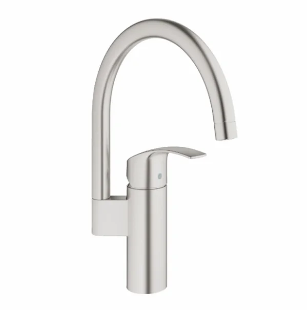 Змішувач Grohe Eurosmart New 33202DC2 для кухонного миття сталь