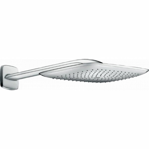 Верхній душ Hansgrohe PuraVida 1jet EcoSmart, з кронштейном