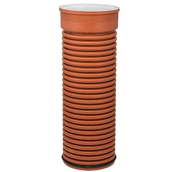 Труба гофрована InstalPlast InCor Ø 160×3000 мм, тип SN 12