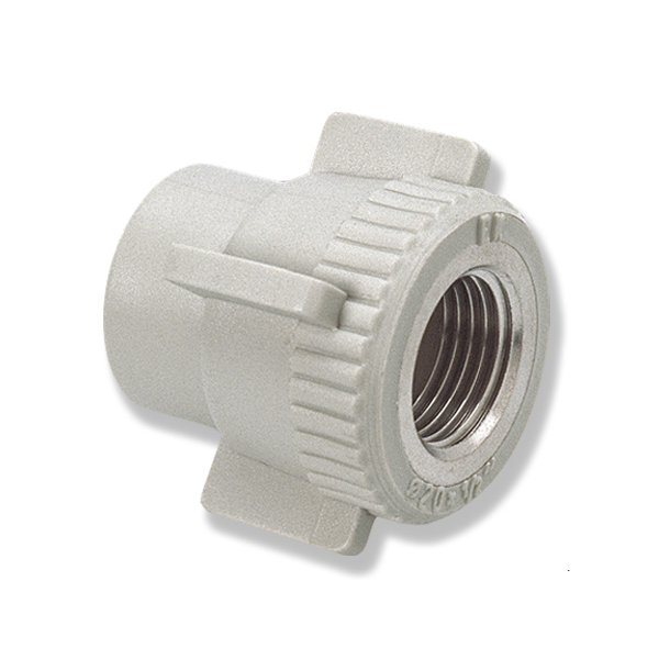 Муфта PPR Ekoplastik Ø 20×1/2" з хрестом, внутрішня різьба