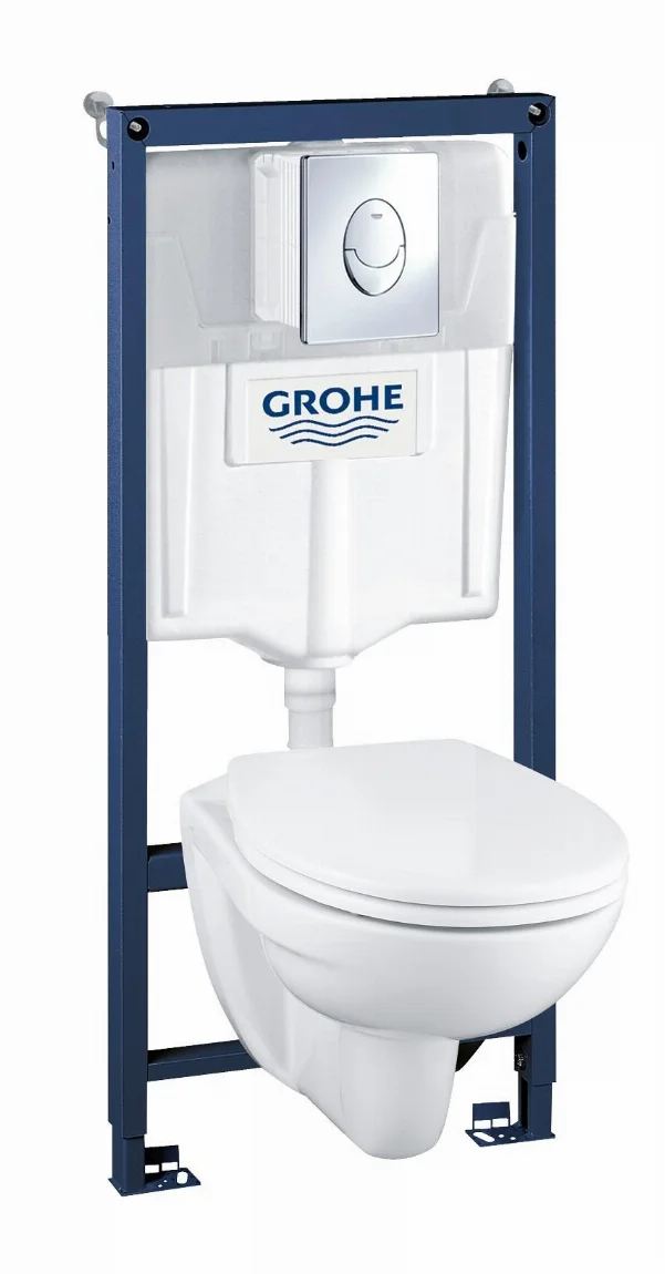 Комплект інсталяції GROHE Solido Perfect 4 в 1 з підвісним унітазом, сидіння Soft-close