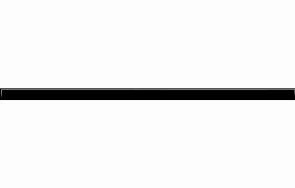 Фриз Uniwersalna listwa szklana Nero 23x595x8 Paradyz