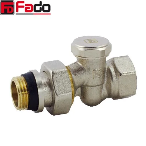 Кран радіаторний FADO New 3/4" прямий нижній