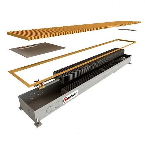 Конвектор POLVAX KV.PREMIUM.160x1000x180 мм 1073 Вт