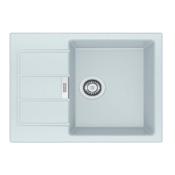 Мийка кухонна FRANKE Sirius Tectonite SID 611-62 Slim білий