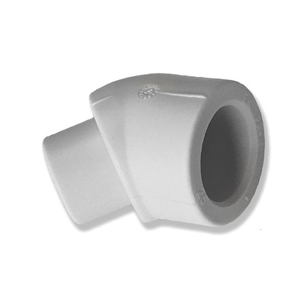 Коліно PPR Ekoplastik Ø 25/45° мм (внутр.- зовн. пайка)