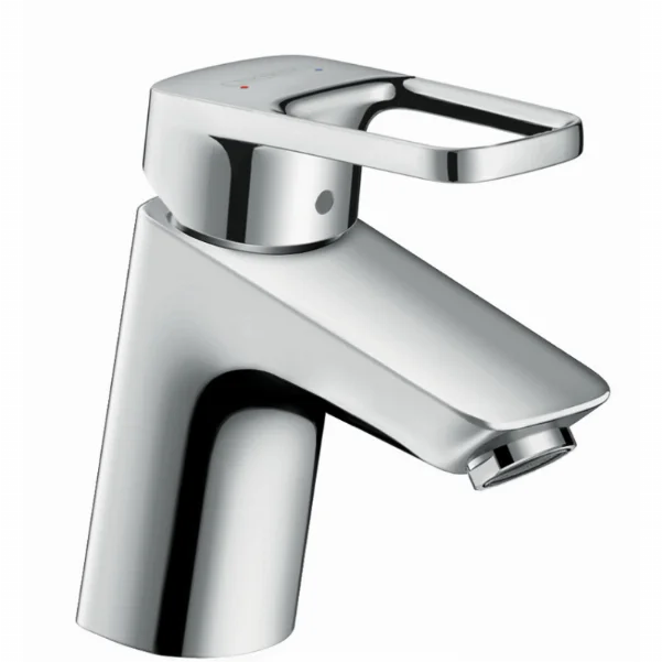 Смеситель Hansgrohe Logis loop для раковины со сливным гарнитуром, хром 71150000