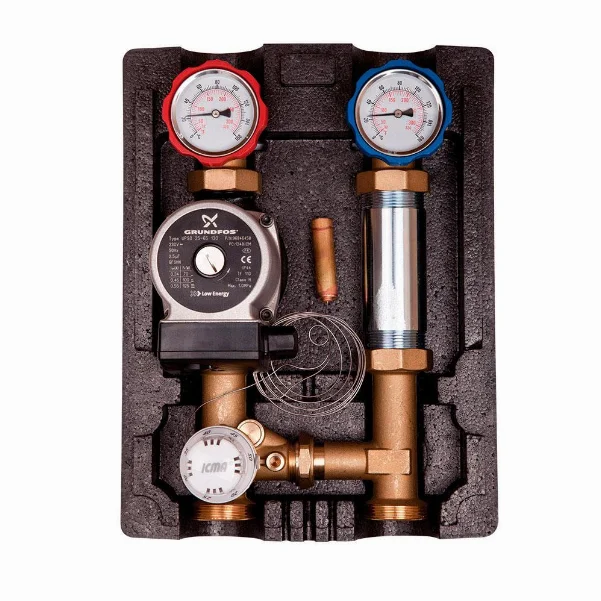 Насосна група з термоголовкою ICMA 1-1/2"x3/4" без насоса