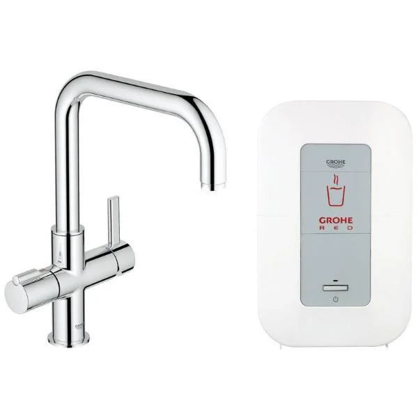 Змішувач для кухні Grohe Red Duo + бойлер 4 л