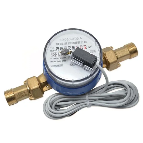 Лічильник холодної води з імпульсним датчиком BMeters GSD8-R Ø 1/2" L=110 мм