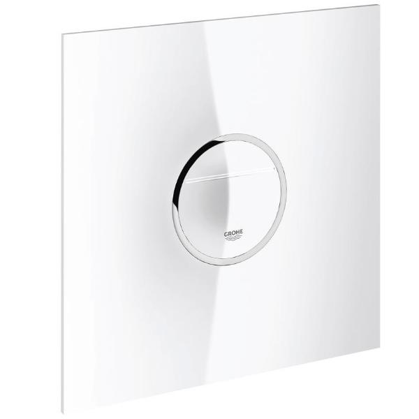 Клавіша змиву Grohe Ondus Digital Light, білий місяць