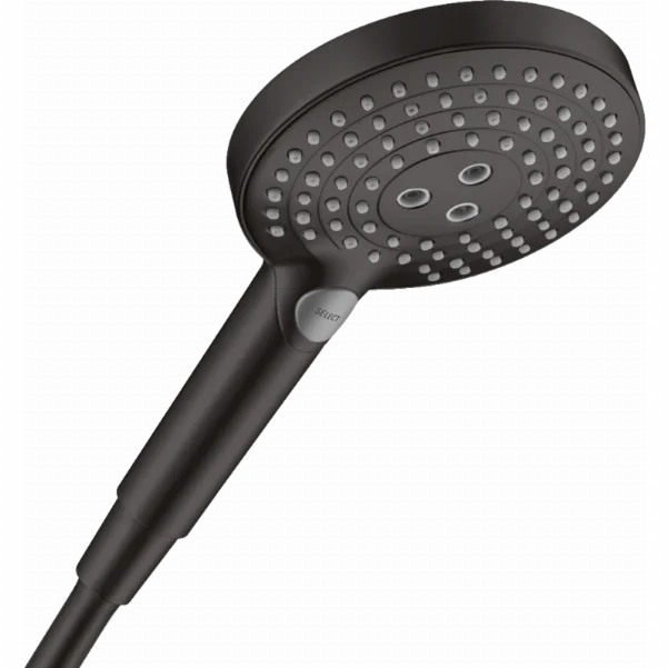 Ручний душ Hansgrohe Raindance Select S 120 3jet, чорний матовий 26530670