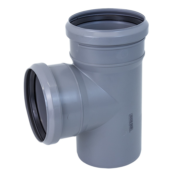 Трійник каналізаційний Valrom Easy KIT Ø 40×40/45° мм