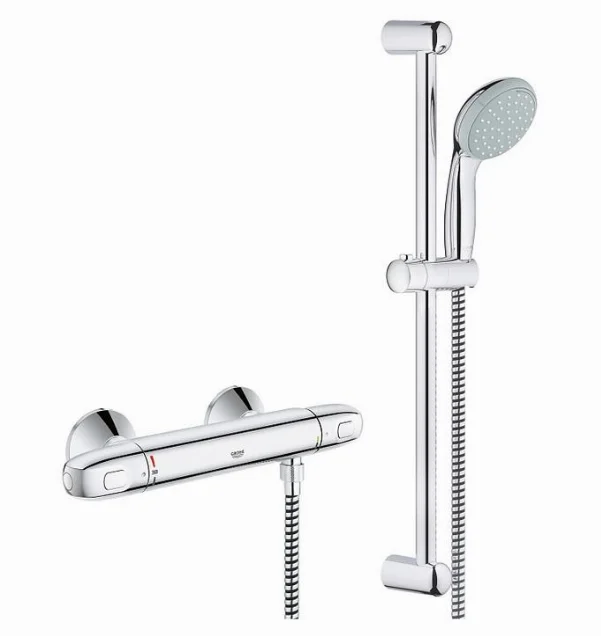 Термостат Grohe Grohtherm 1000 New 34256004 для душу з душовим гарнітуром