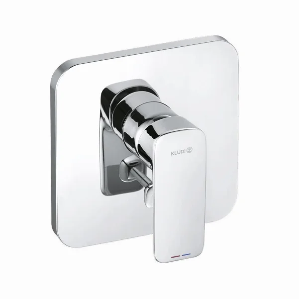 Смеситель Kludi Pure&Style 404190575 для ванны с душем (внешняя часть), хром
