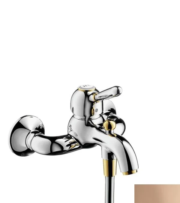 Змішувач Для ванни HANSGROHE Axor Carlton одноважільний (поліроване червоне золото)