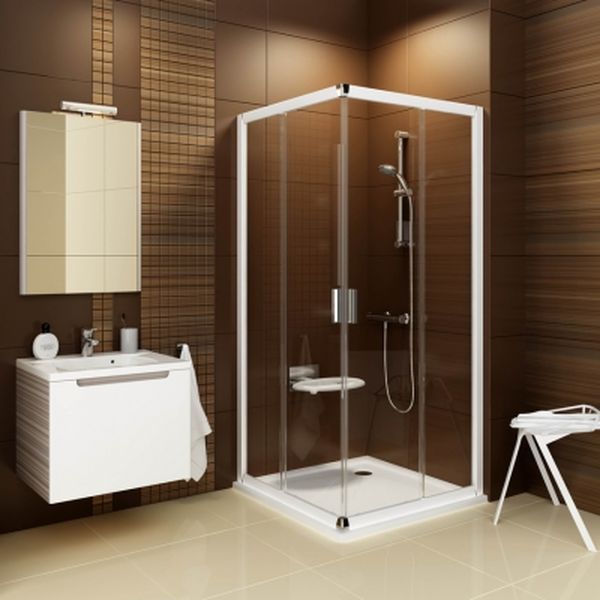 Душова кабіна Ravak Blix BLRV2-90 білий+Transparent