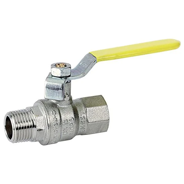 Кран газовий кульовий Bonomi Missouri GAS Ø 1-1/4" внутр.- зовн. різьба "сталева ручка"
