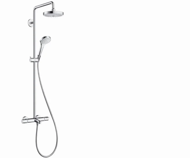 Душевая система Hansgrohe Croma Select S 180 2-jet Showerpipe