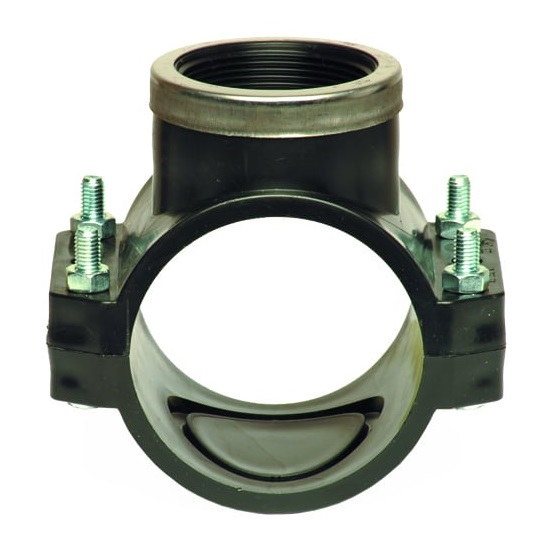 Хомут для врізки Unidelta 1026 PN10 PP-B Ø 63×1-1/4" мм