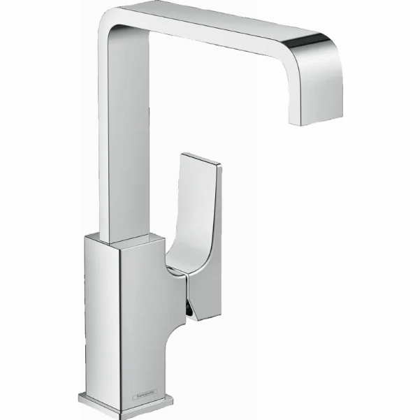 Змішувач для раковини Hansgrohe Metropol зі зливним клапаном Push-Open 32511000 хром
