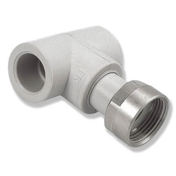 Трійник з накидною гайкою PPR Ekoplastik Ø 32×3/4"×32 мм