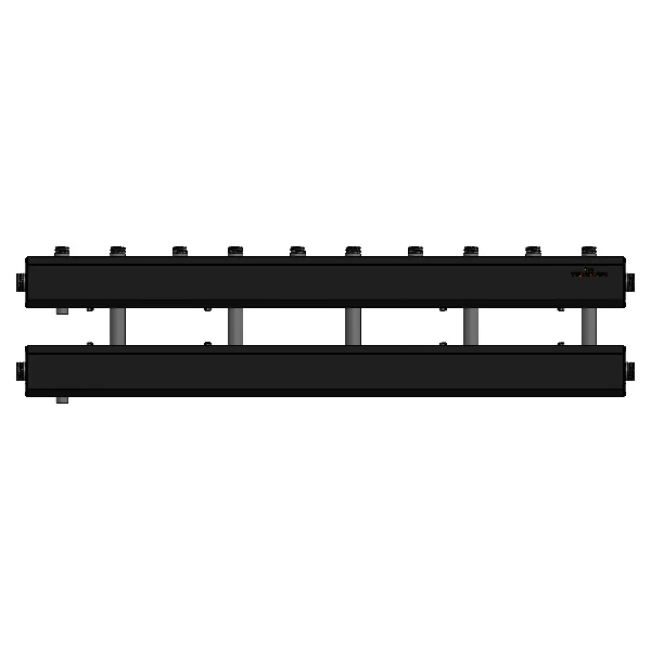 Коллектор для котельной Termojet К52В125(200) Ø 1-1/4"×1" - 5+1 контуров (в изоляции)