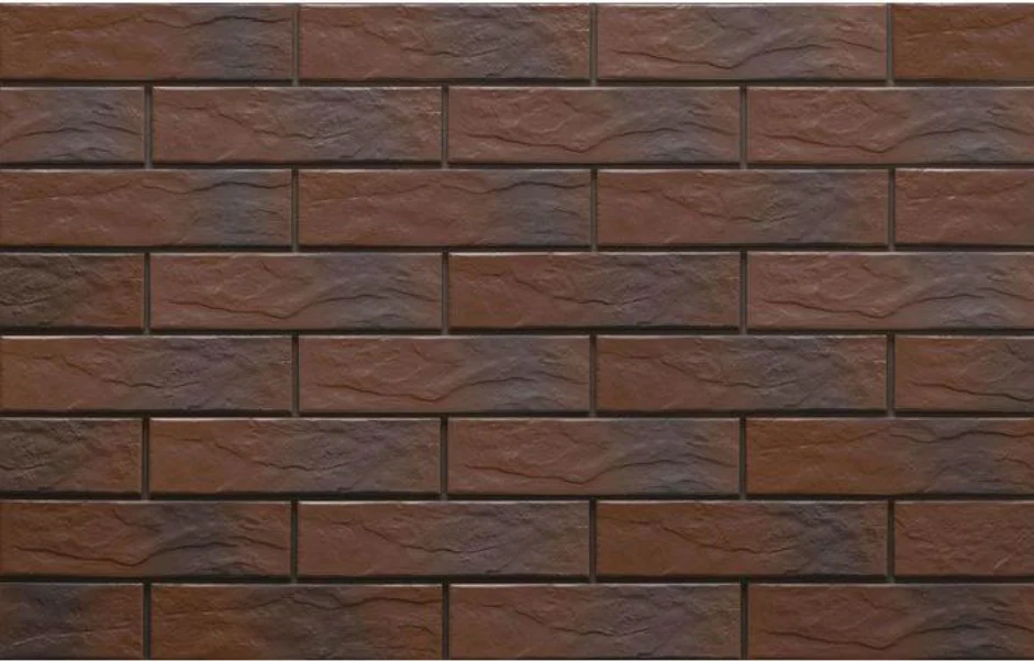 Плитка фасадна з оттенкомCountry Wisnia RUST 65x245x6,5 Cerrad