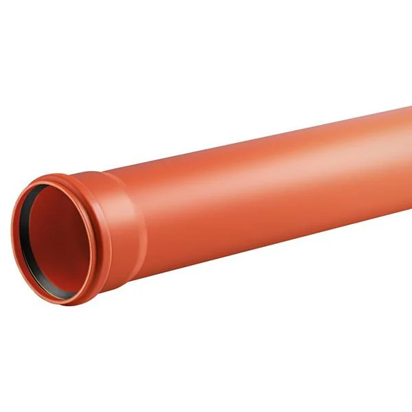 Труба каналізаційна зовнішня Magnaplast KGEM SDR41 SN4 Ø 110×500/3.2 мм
