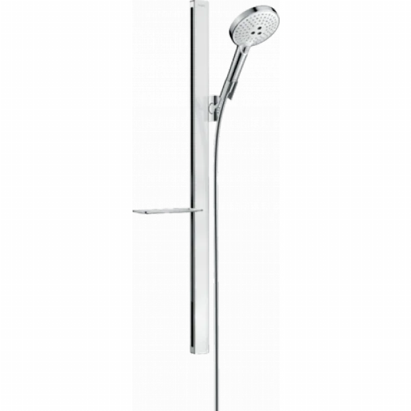 Душовий набір Hansgrohe Raindance Select S 120 3jet з душовою стійкою 90 см і мильницею