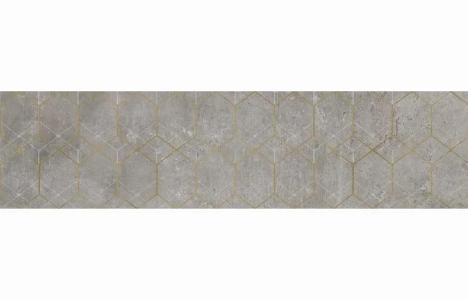 керамогранітна Плитка Softcement Silver Decor Geo RECT 297x1197x8 Cerrad