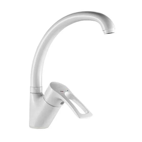 Змішувач для кухні HAIBA HANSBERG WHITE HB0202