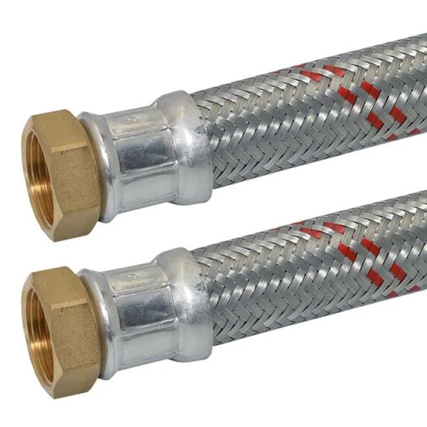 Шланг антивібраційний прямий Parigi L=100 см, PN10 Ø 3/4"×3/4" внутр.- внутр. різьба