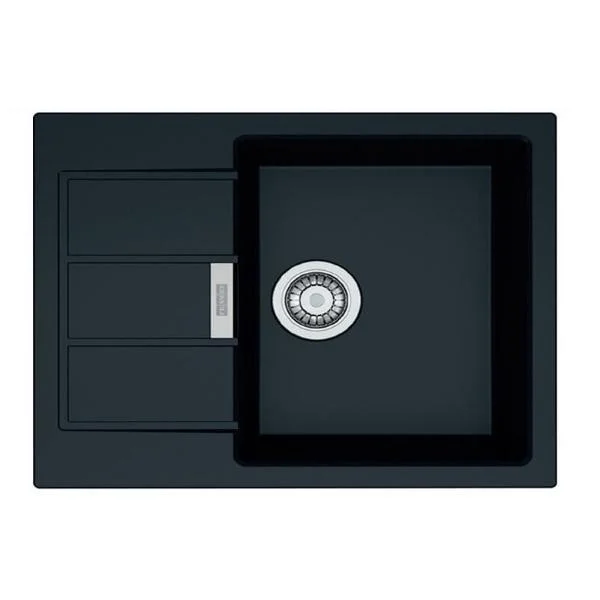 Мийка кухонна FRANKE Sirius Tectonite SID 611-62 Slim чорний