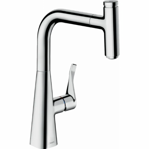 Змішувач Hansgrohe Metris Select M71 для кухонного миття, хром 73802000