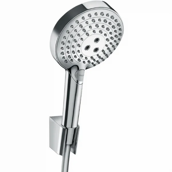 Душовий набір HANSGROHE Raindance Select S 120, 3jet, Powder Rain, хром