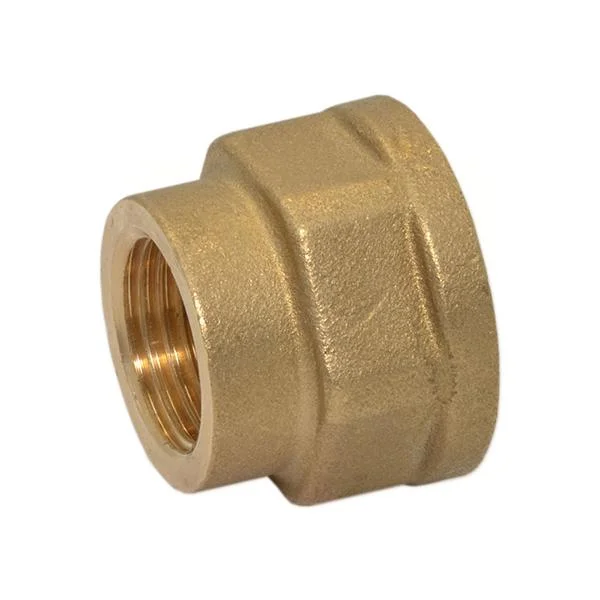 Муфта редукционная латунная Pattaroni Ø 3/4"×1-1/4" внутренняя резьба