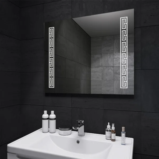 Дзеркало Sanwerk ДЕКОР "Версія" 90x65, з LED підсвічуванням