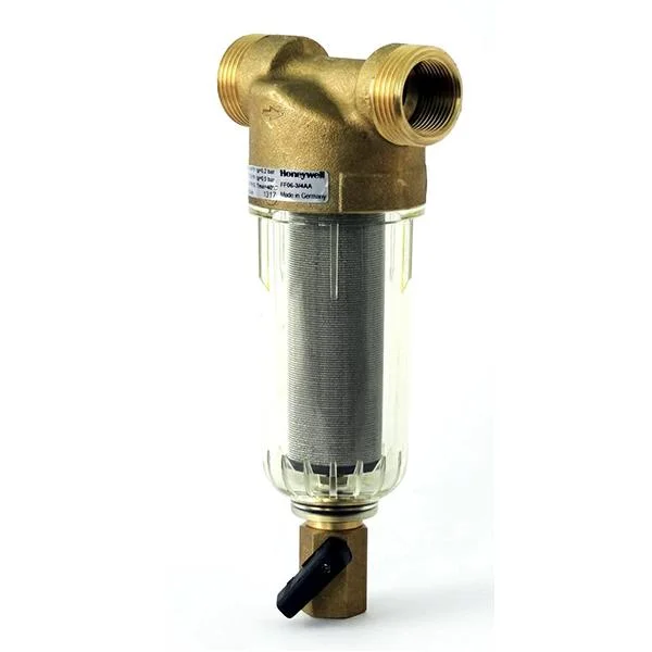 Самопромивний фільтр Honeywell Resideo Ø 1" без згонів (для холодної води)