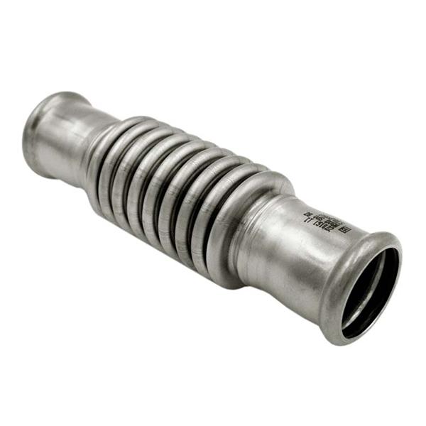 Компенсатор гофрований прес нержавійка RM Inox PRES PN10 Ø 42  L=202  мм
