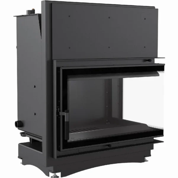 Камінна топка Kratki Zuzia PW 15 BS Deco 12,0 кВт, права