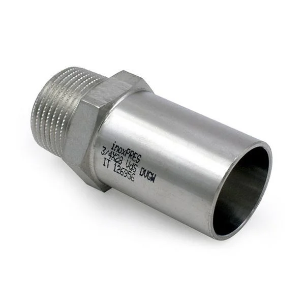 Штуцер прес нержавійка RM Inox PRES Ø 54×2" зовнішня різьба