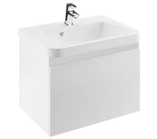 Шкафчик под умывальник Ravak 10° L 650x450x450 мм, серый